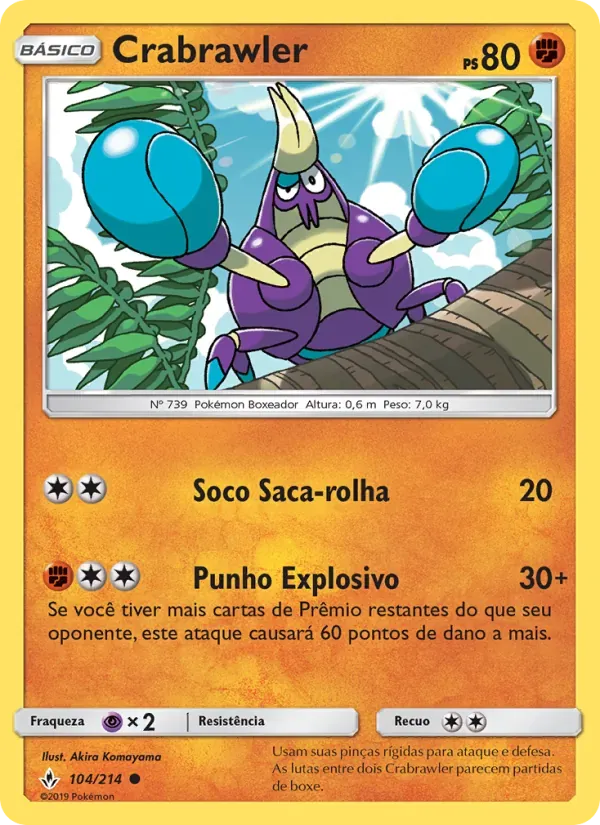Crabrawler 104/214 Elos Inquebráveis