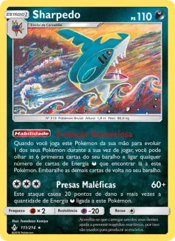 Sharpedo 111 Elos Inquebráveis