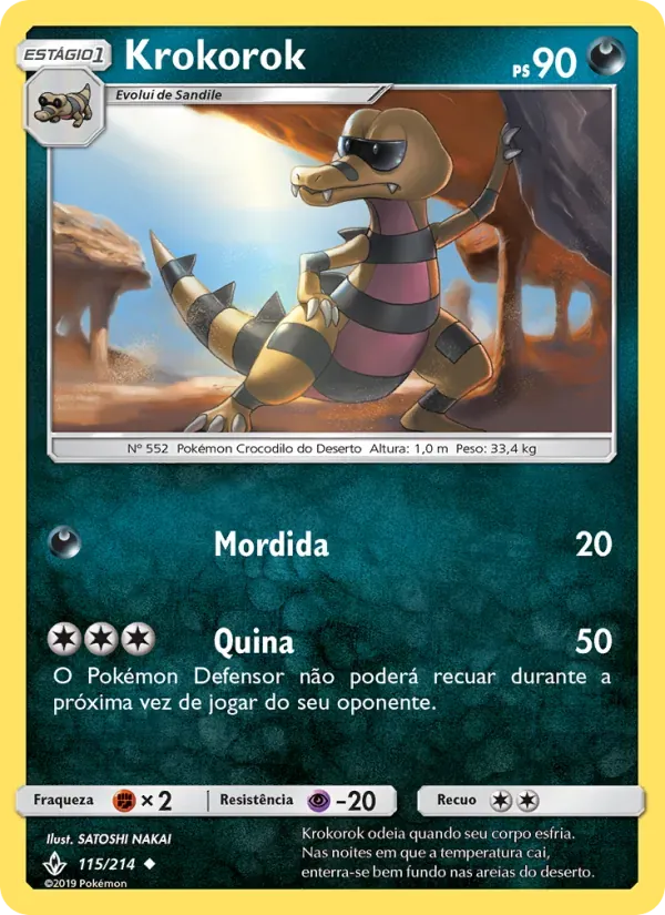 Krokorok 115/214 Elos Inquebráveis