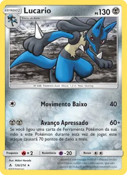 Lucario 126 Elos Inquebráveis