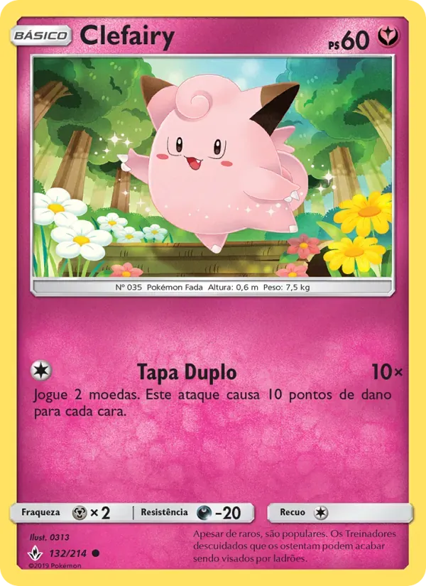 Clefairy 132/214 Elos Inquebráveis