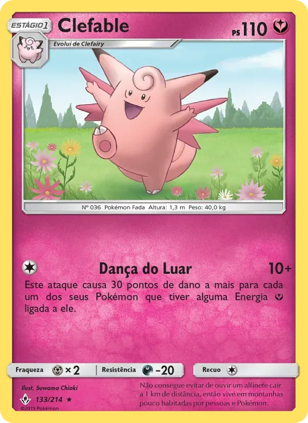 Clefable 133/214 Elos Inquebráveis