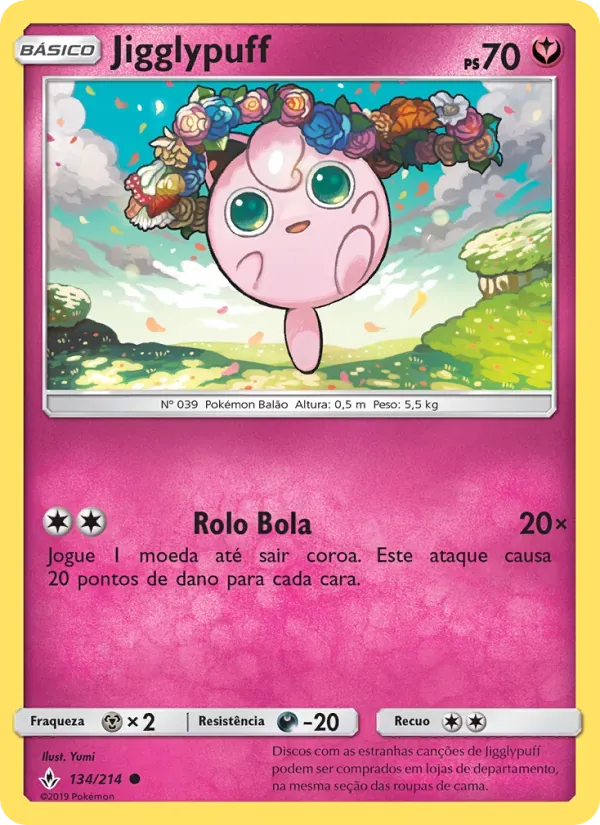 Jigglypuff 134/214 Elos Inquebráveis