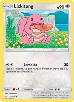 Lickitung 152 Elos Inquebráveis
