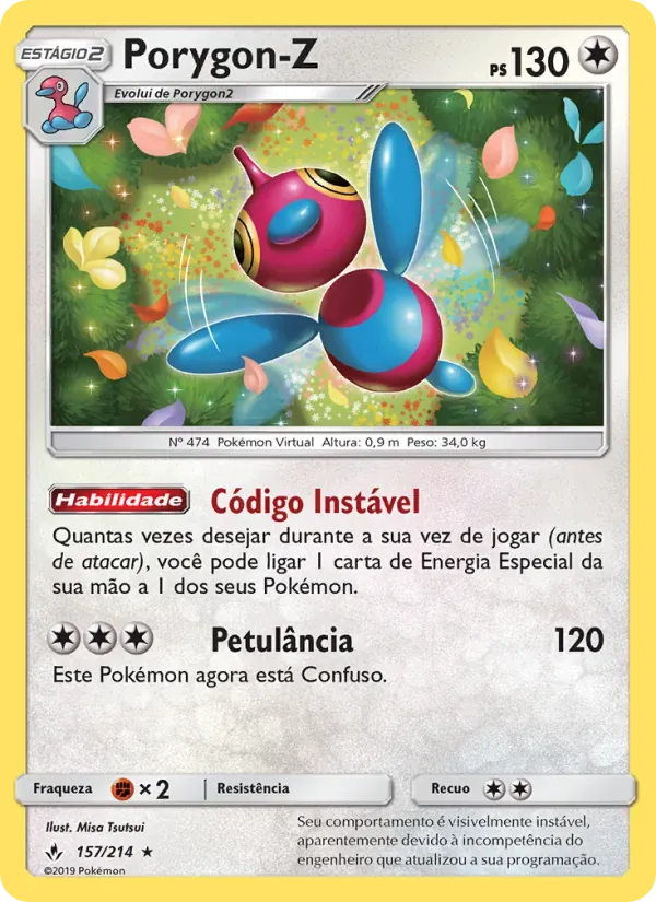 Porygon-Z 157/214 Elos Inquebráveis