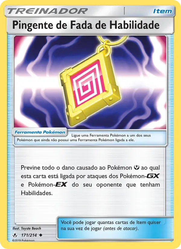 Pingente de Fada de Habilidade 171/214 Elos Inquebráveis