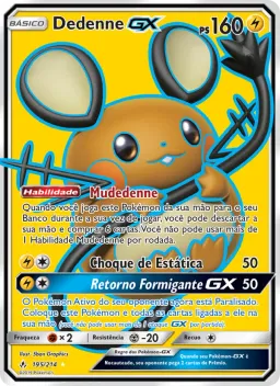 Dedenne GX 195 Elos Inquebráveis