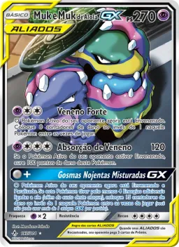 Muk e Muk de Alola GX 197 Elos Inquebráveis