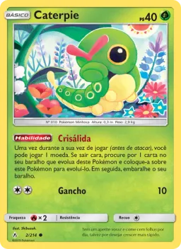 Caterpie 2 Elos Inquebráveis