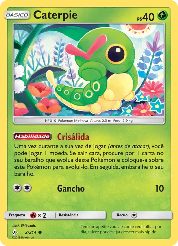 Caterpie 2/214 Elos Inquebráveis
