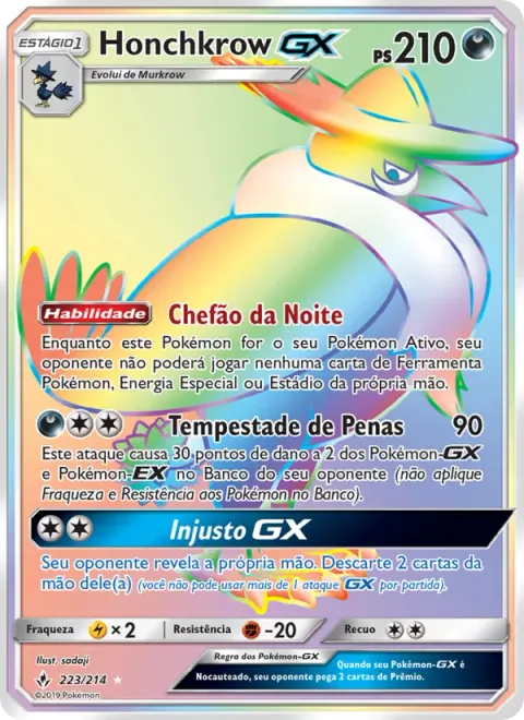 Honchkrow GX 223/214