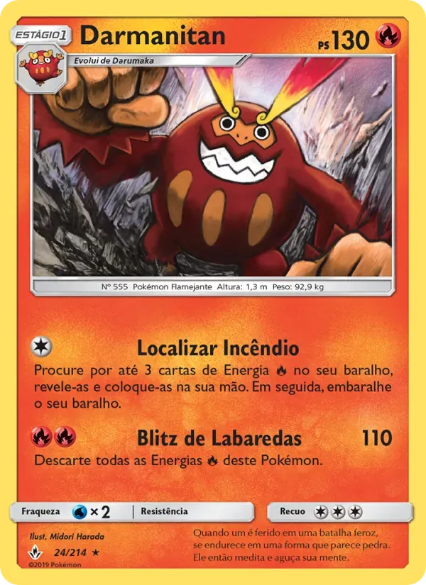 Darmanitan 24/214 Elos Inquebráveis