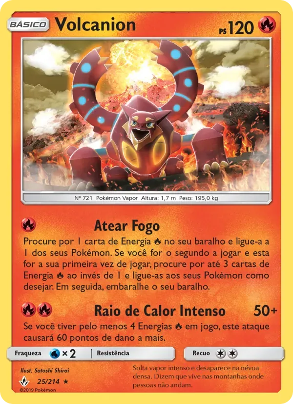 Volcanion 25/214 Elos Inquebráveis