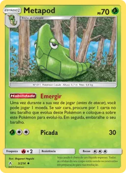 Metapod 3 Elos Inquebráveis
