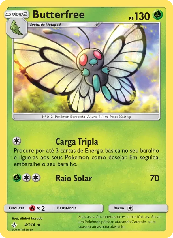 Butterfree 4/214 Elos Inquebráveis