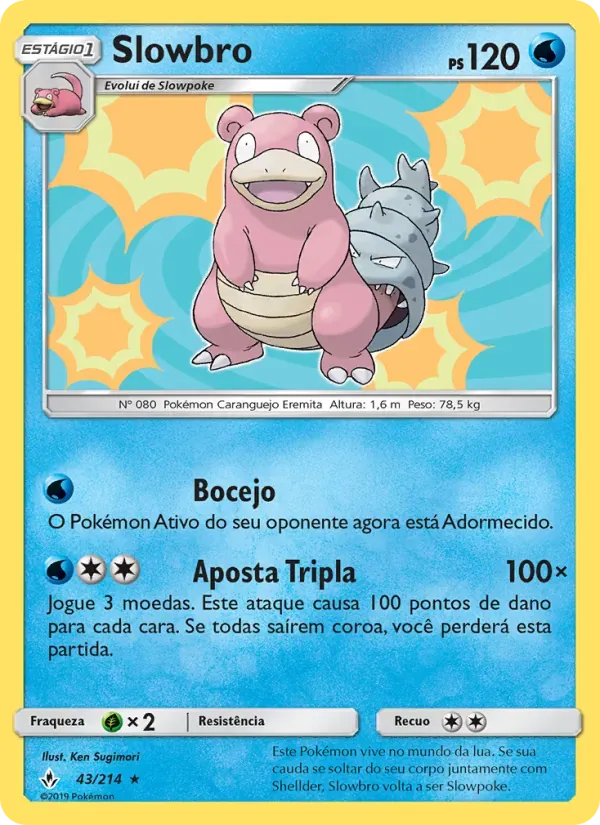 Slowbro 43/214 Elos Inquebráveis