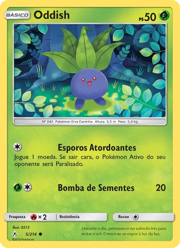 Oddish 5/214 Elos Inquebráveis
