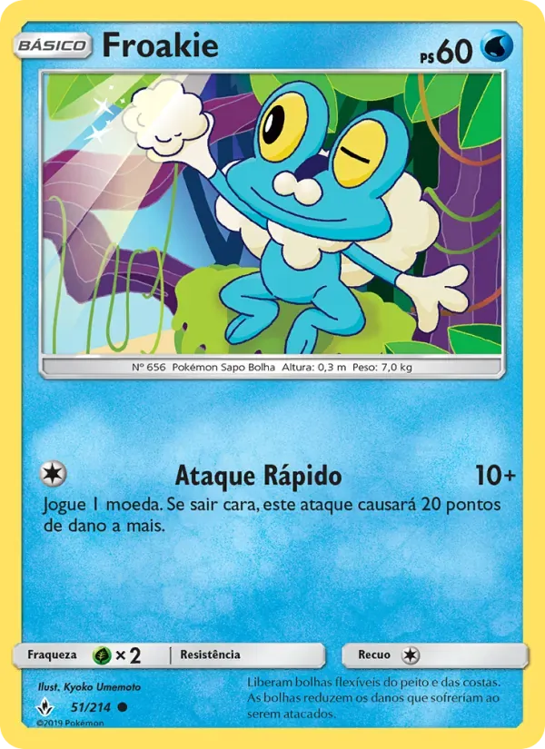 Froakie 51/214 Elos Inquebráveis
