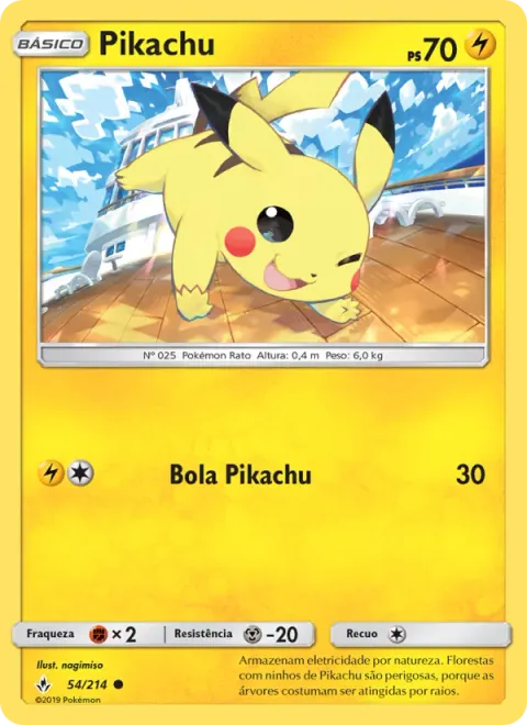Pikachu 54/214