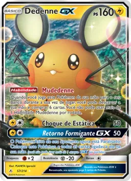 Dedenne GX 57 Elos Inquebráveis