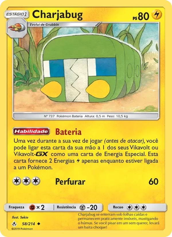 Charjabug 58/214 Elos Inquebráveis
