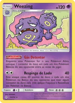 Weezing 74 Elos Inquebráveis