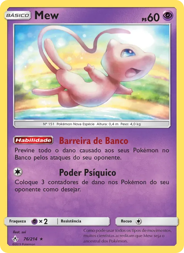 Mew 76/214 Elos Inquebráveis