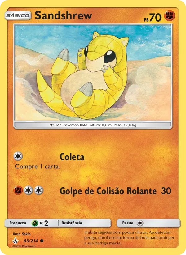 Sandshrew 83/214 Elos Inquebráveis