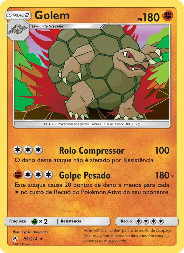 Golem 89/214 Elos Inquebráveis