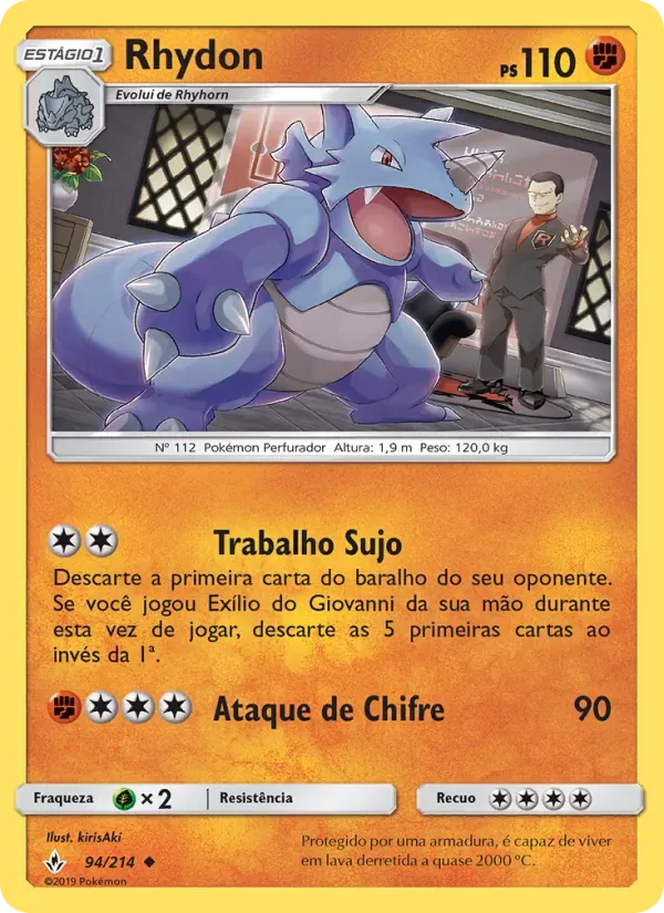 Rhydon 94/214 Elos Inquebráveis
