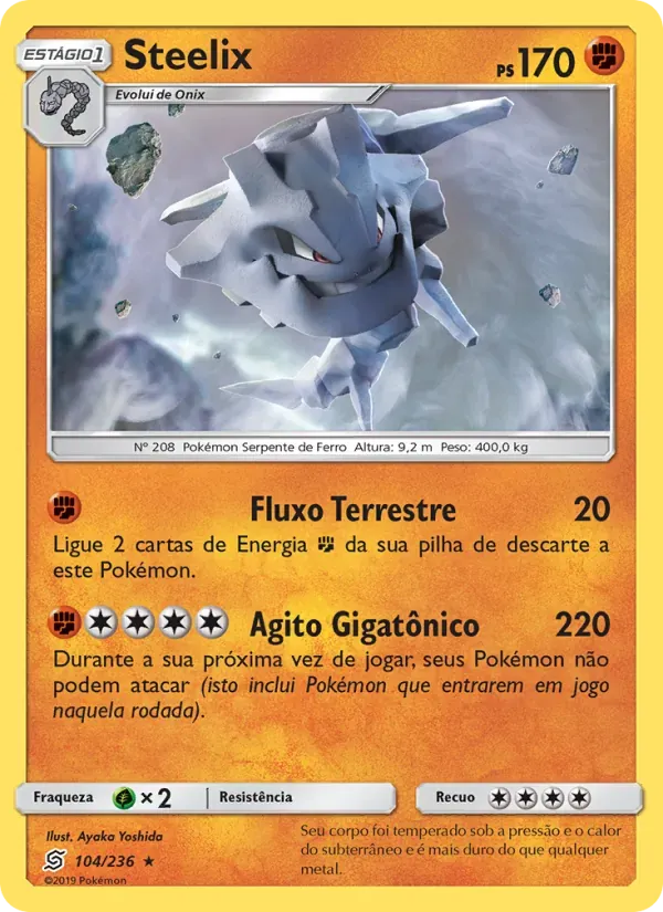 Steelix 104/236 Sintonia Mental