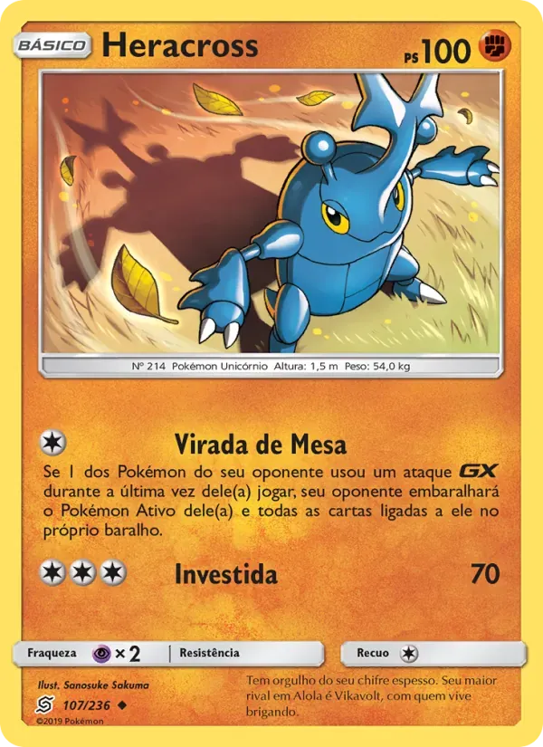 Heracross 107/236 Sintonia Mental 