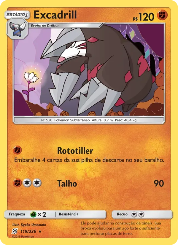 Excadrill 119/236 Sintonia Mental 