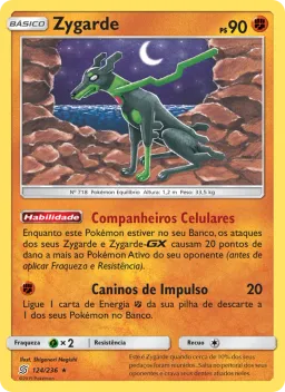 Zygarde 124 Sintonia Mental