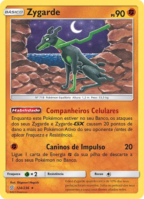 Zygarde 124/236 Sintonia Mental 