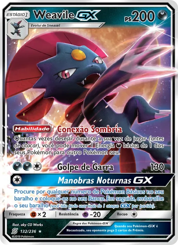 Weavile GX 132/236 Sintonia Mental