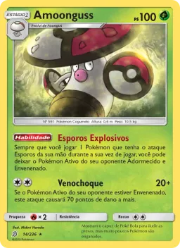 Amoonguss 14 Sintonia Mental 