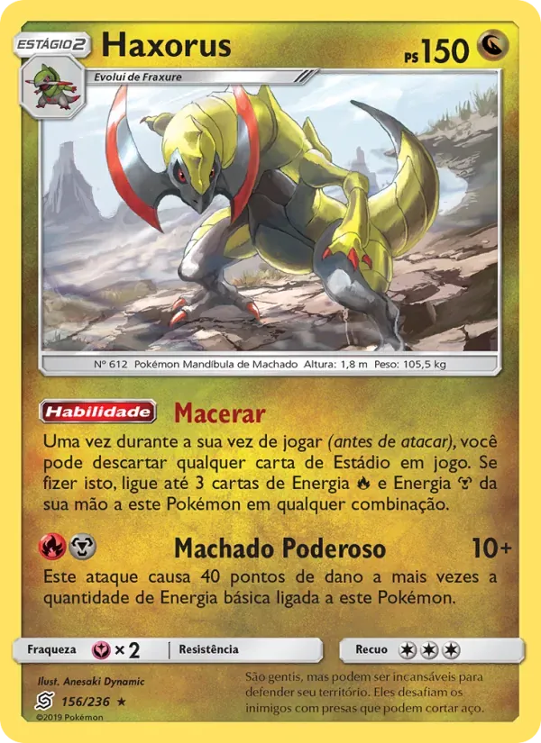 Haxorus 156/236 Sintonia Mental 