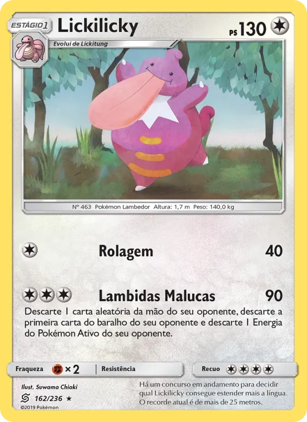 Lickilicky 162/236 Sintonia Mental