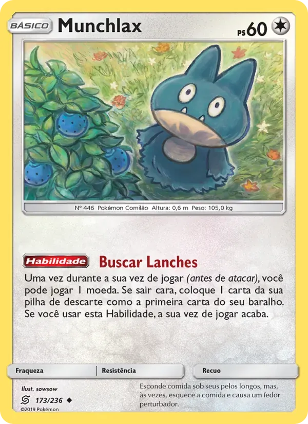Munchlax 173/236 Sintonia Mental 