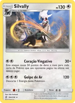 Silvally 184 Sintonia Mental 