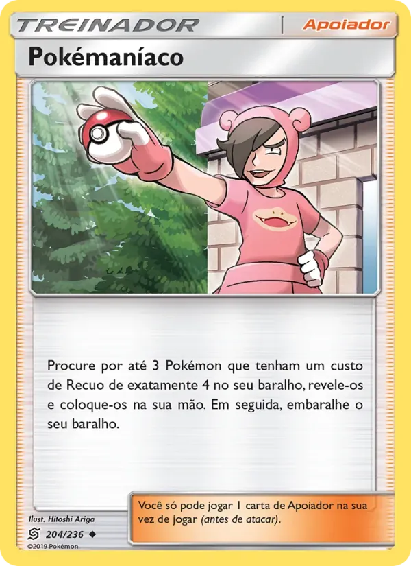 Pokémaníaco 204/236 Sintonia Mental 