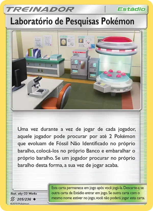 Laboratório de Pesquisas Pokémon 205/236 Sintonia Mental 