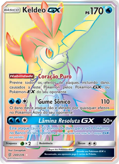Keldeo GX 240/236