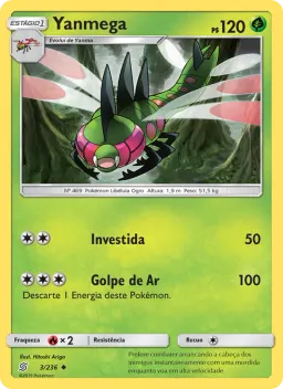 Yanmega 3 Sintonia Mental