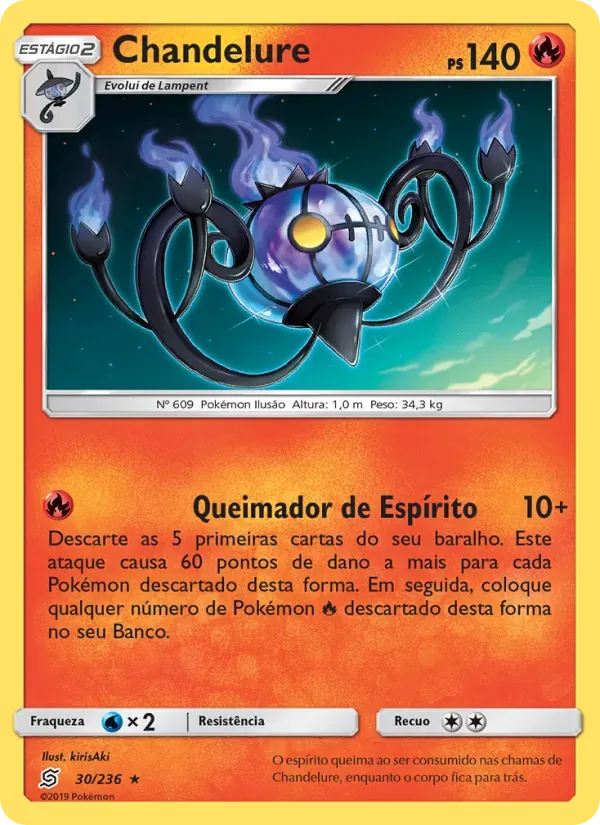 Chandelure 30/236 Sintonia Mental