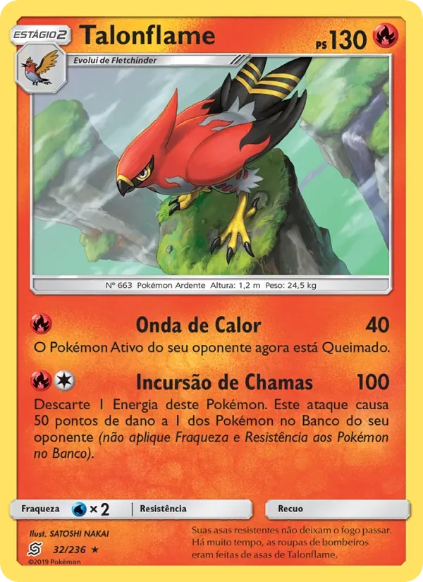 Talonflame 32/236 Sintonia Mental