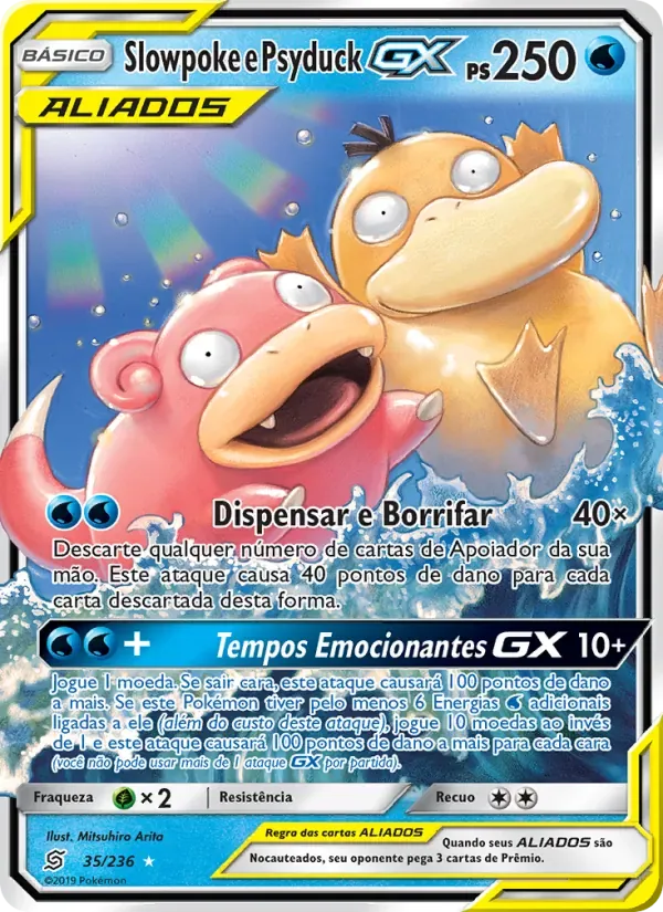Slowpoke e Psyduck GX 35/236 Sintonia Mental 
