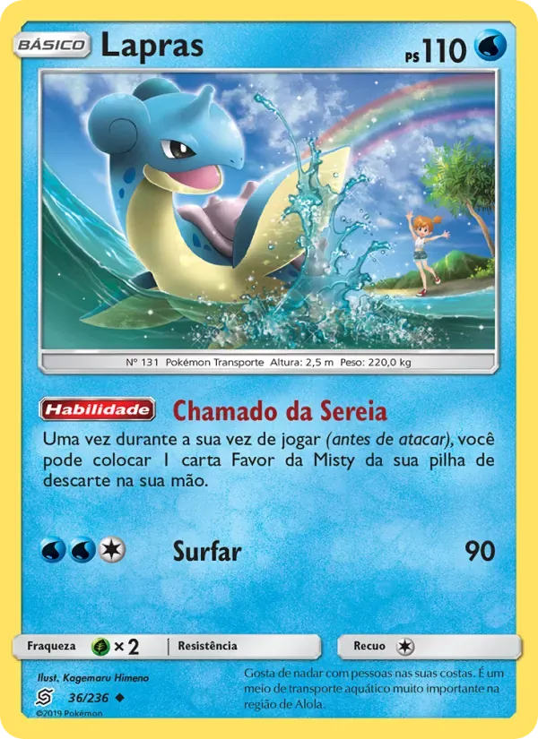 Lapras 36/236 Sintonia Mental