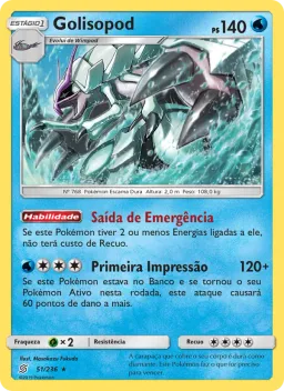 Golisopod 51 Sintonia Mental